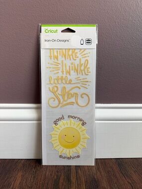 Twinkle Twinkle Little Star & Good Morning Sunshine Cricut Iron-On Designs